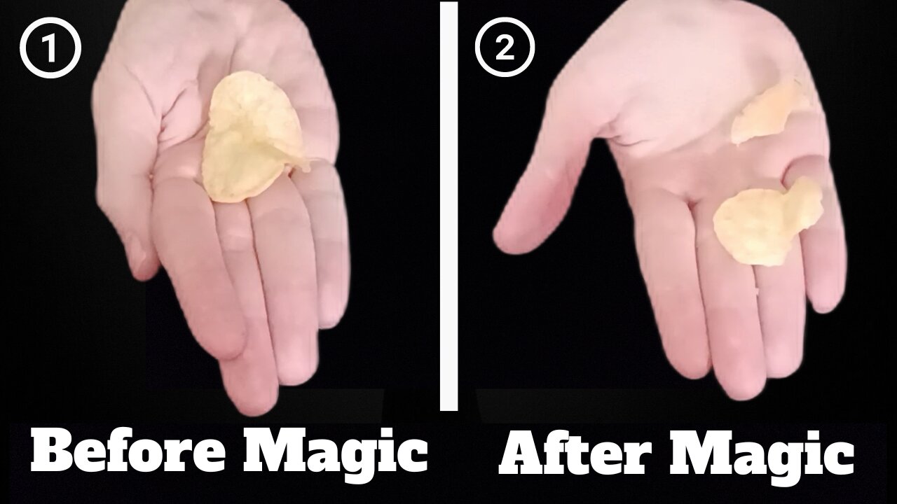 How I explode this potato chips | Magic Tutorial