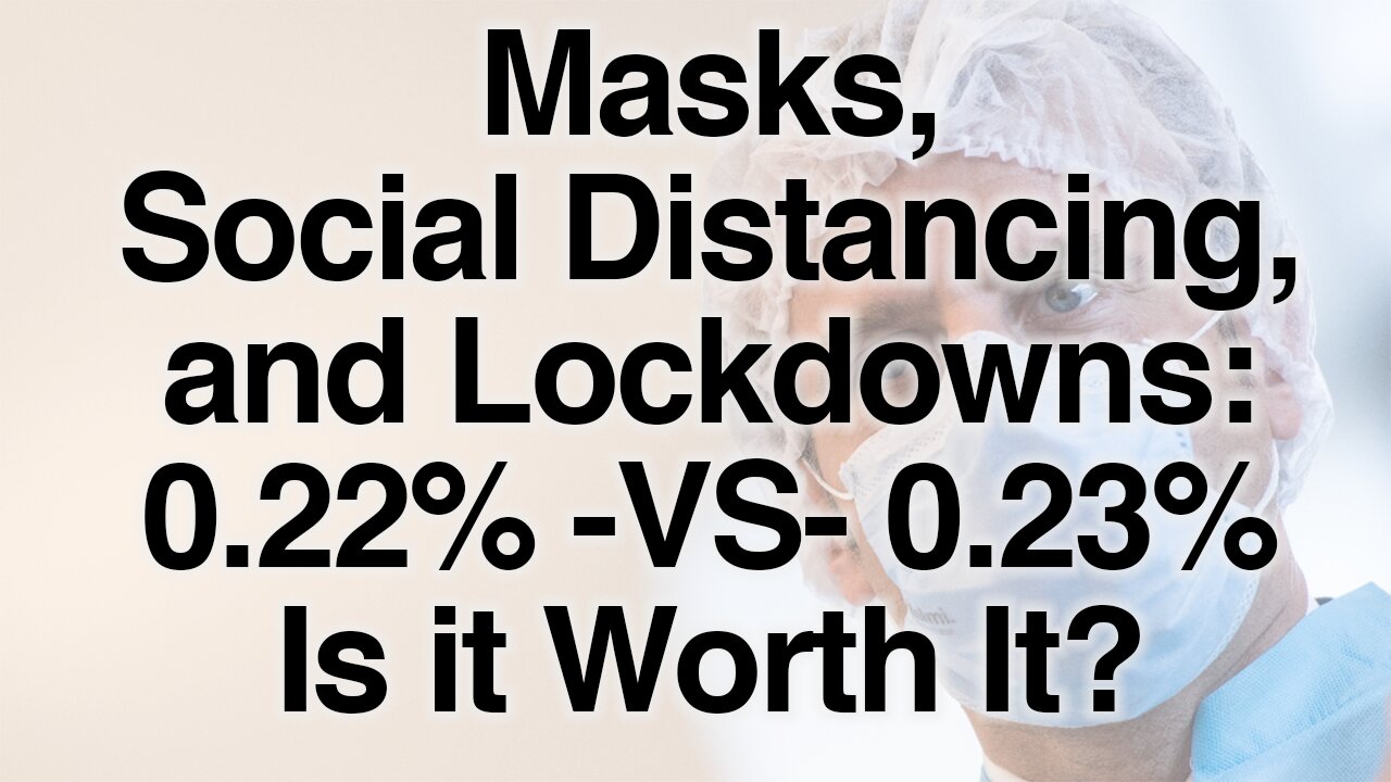 Do Masks, Social Distancing, and Lockdowns Actually Work? A Real World Experiment