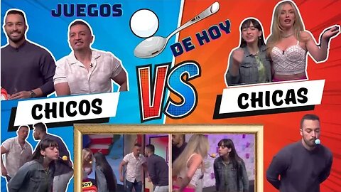 JUEGOS DE HOY Juegos de cuchara y pelota de ping-pong
