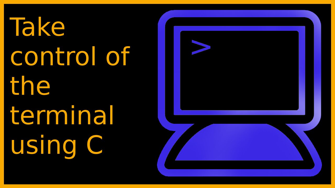 Take Control of the Terminal using C (Colours, Move Cursor, Clear Screen and more)