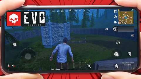 PROJECT EVO - PRIMEIRAS IMPRESSÕES SOBRE O GAME - RUST MOBILE