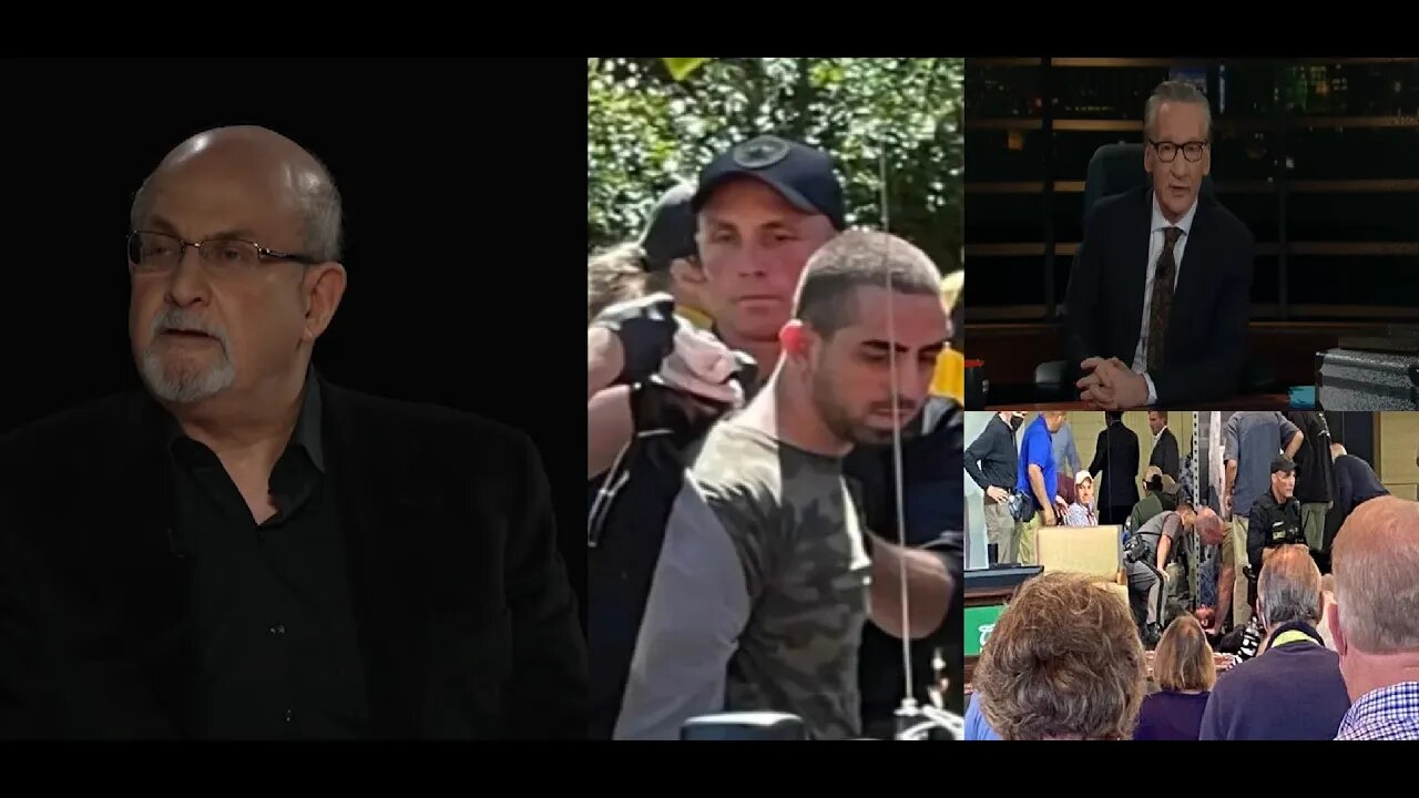 Why Libtards Only Crap on Certain Religions ft. Salman Rushdie Stabbing & Bill Maher's Response