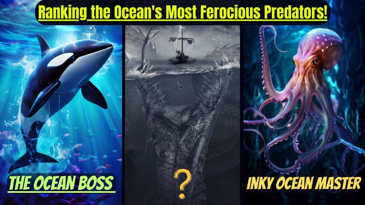 Ocean's Ultimate Bosses: Meet the Top Apex Predators!