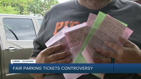 Tulsa man ticketed several times over State Fair parking controversy