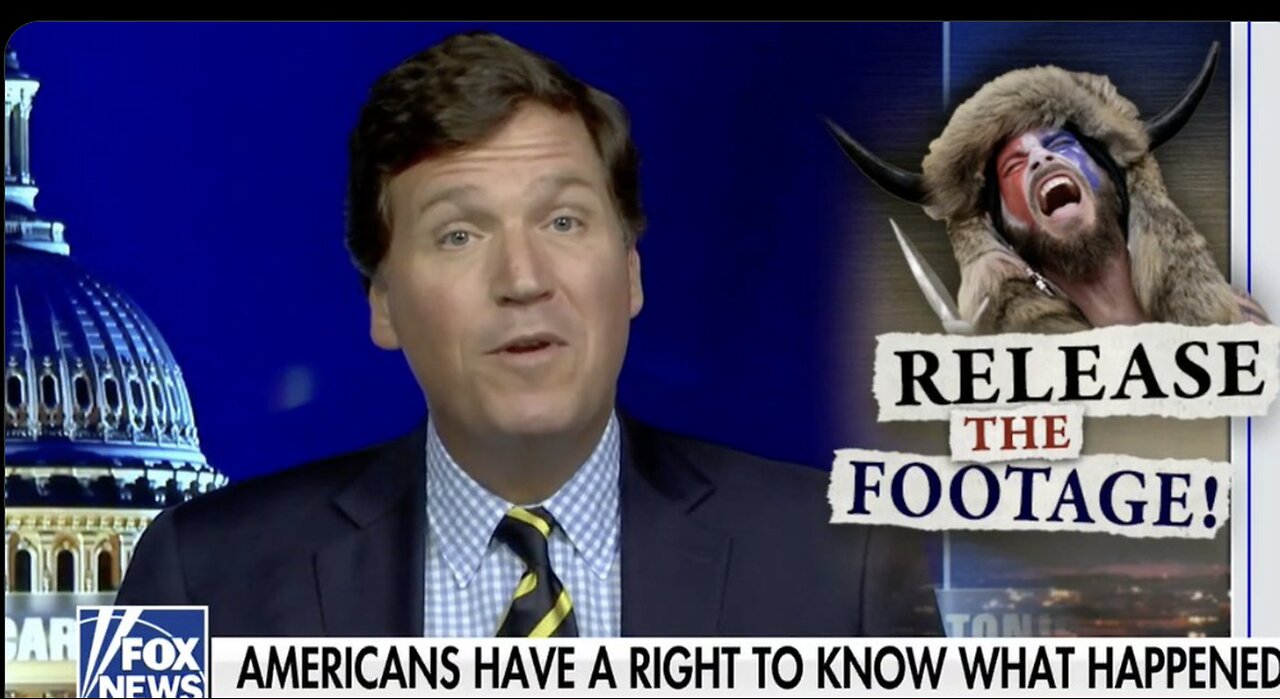 BREAKING: Speaker McCarthy has turned over thousands of hours of J6 footage to Tucker Carlson