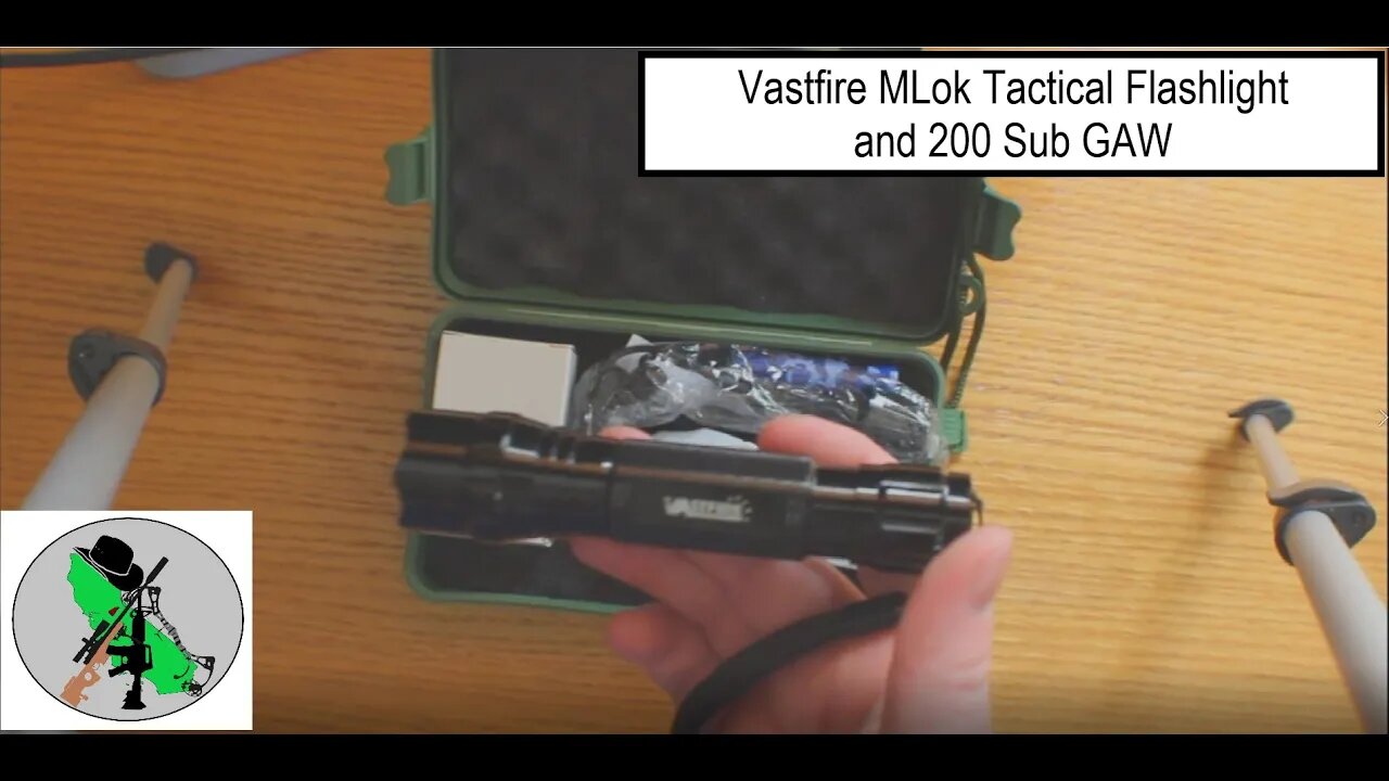 Vastfire Flashlight and 200 Sub GAW