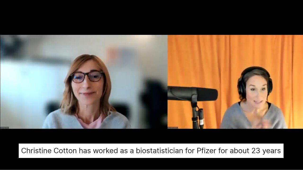 Christine Cotton has worked as a biostatistician for Pfizer for about 23 years