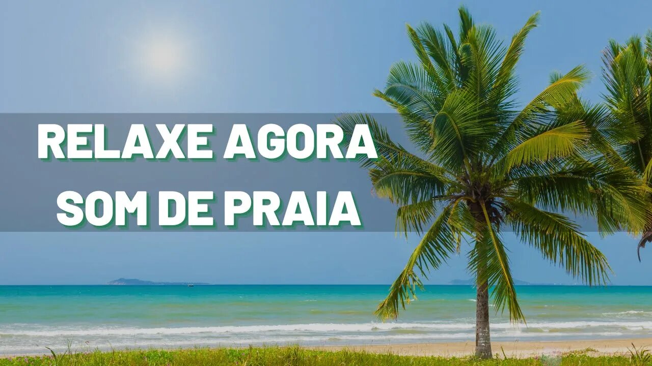 SOM DE PRAIA TROPICAL PARA RELAXAR O SEU DIA OU NOITE. #PRAIA #MAR #SOMPRAIA