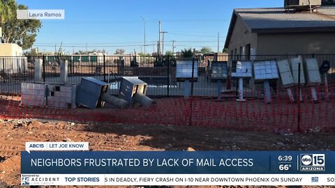 No mailboxes for a year? Valley residents frustrated by lack of access