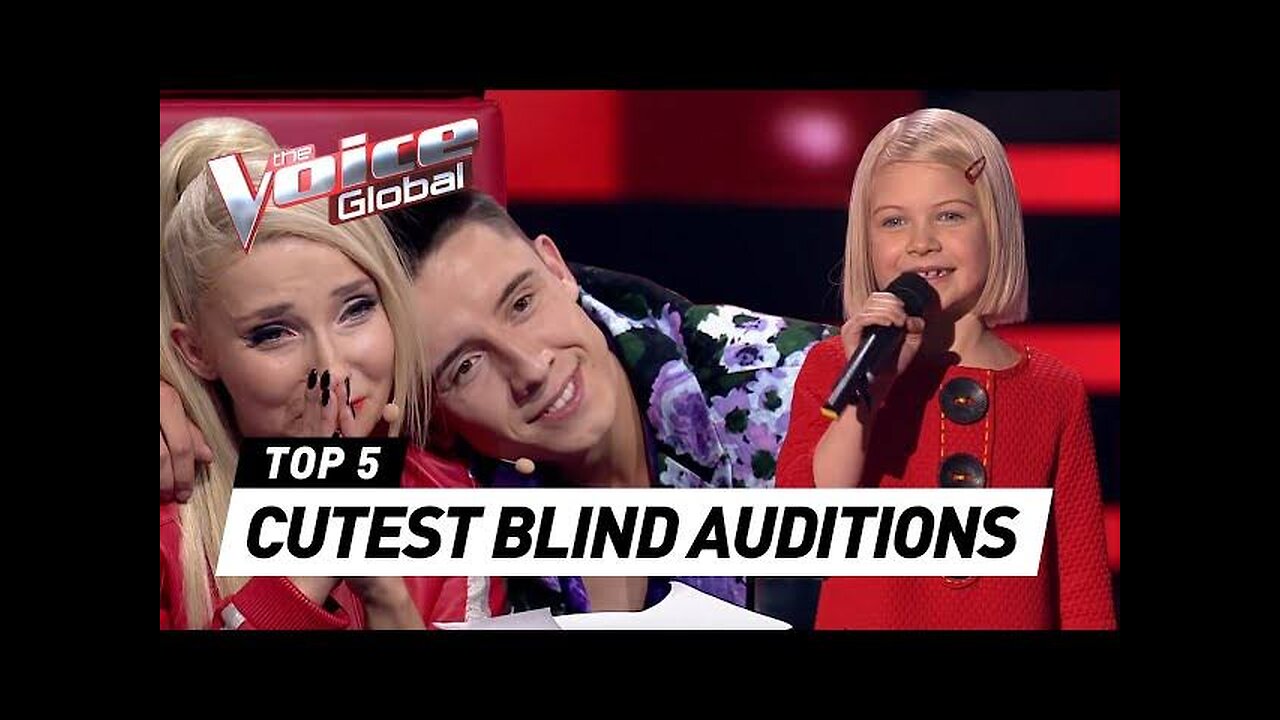 The CUTEST Blind Auditions in 10 Years The Voice kids