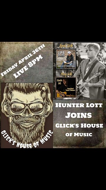 Glick's House of Music interview Hunter Lott