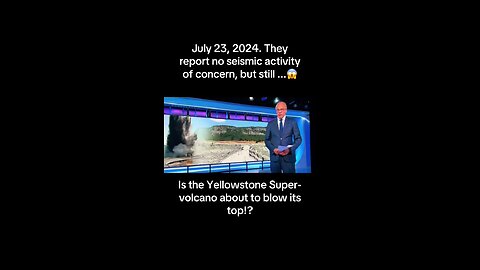 Yellowstone Super Volcano