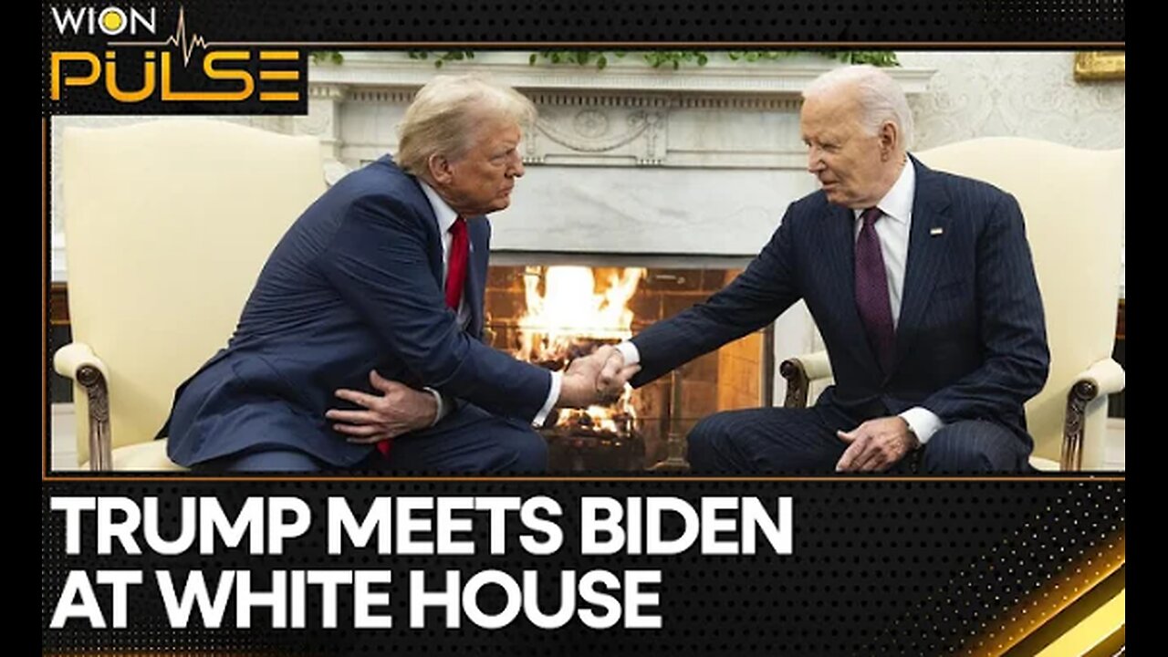 US President-Elect Donald Trump Meets Incumbent Leader Joe Biden _ Latest English News _