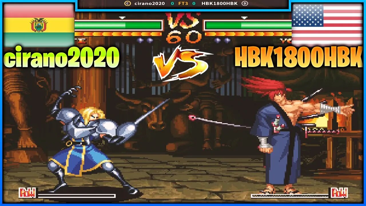 Samurai Shodown V Special (cirano2020 Vs. HBK1800HBK) [Bolivia Vs. United States of America]