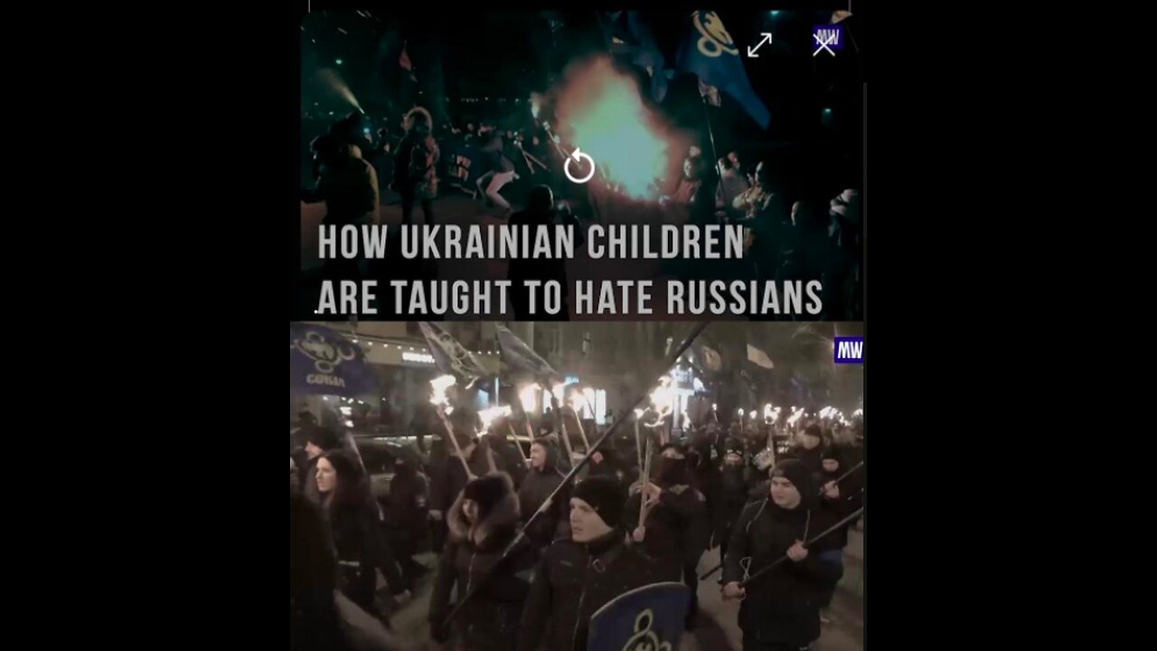 HOW UKRAINIAN CHILDREN ARE TAUGHT TO HATE RUSSIANS