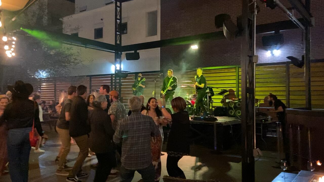 Valley Riot on stage at Baily’s Old Town Temecula