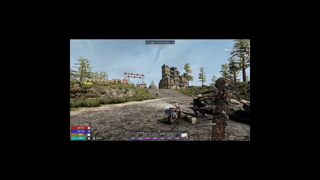 Trolling a Wolf 7 Days To Die