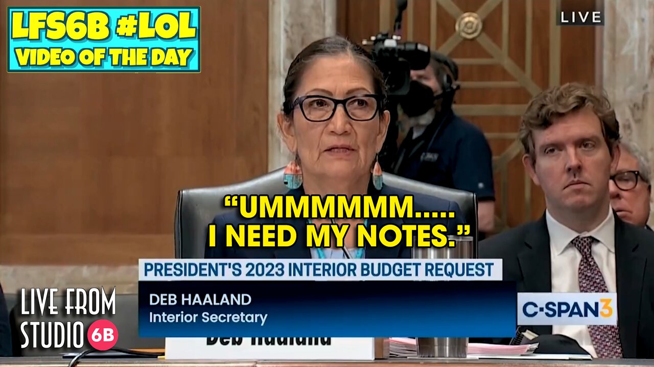 Biden's Interior Secretary Is Clueless!! (LOL of the Day)