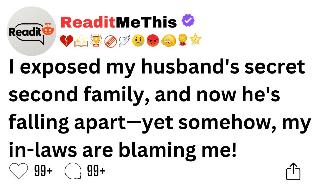 I exposed my husband's secret second family, and now he's falling apart...