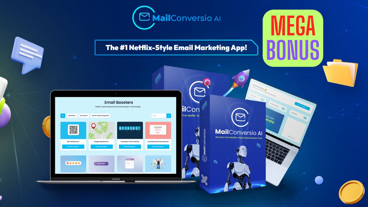 MailConversio AI - The #1 Netflix-Style Email Marketing App!