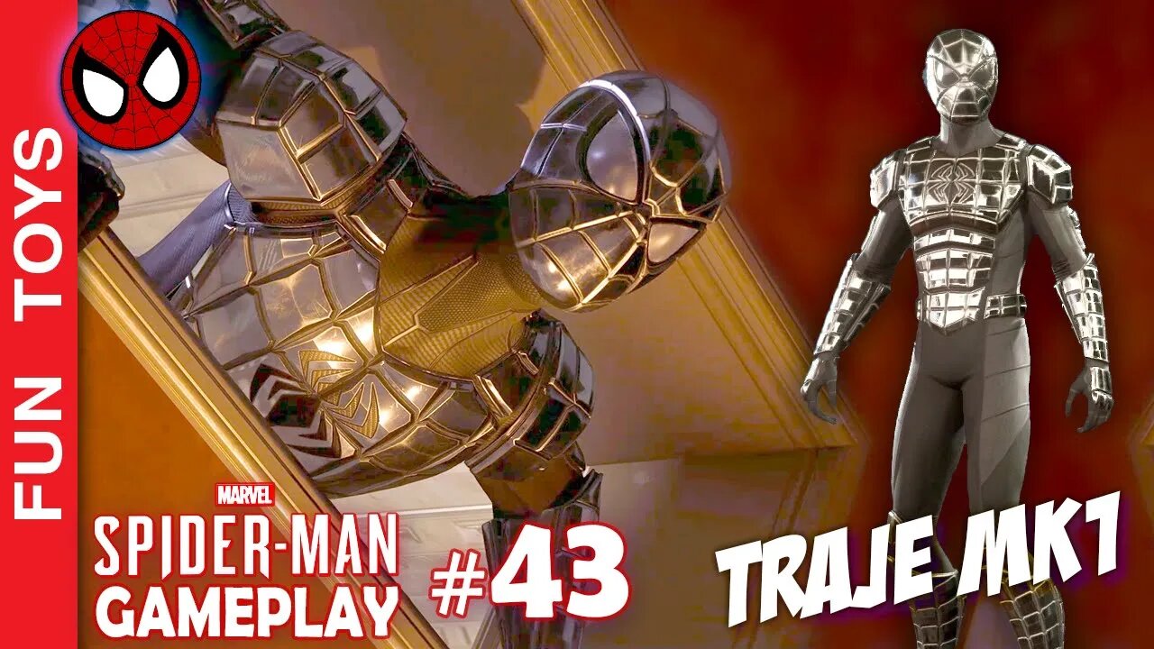 Marvel Spider-Man #43 - Liberamos o Traje MK1 e continuamos a DLC 2 do HAMMER-HEAD!