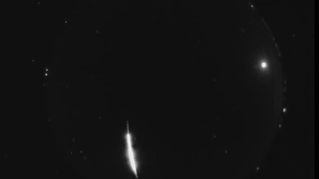 Meteor filmed on March 4, 2017