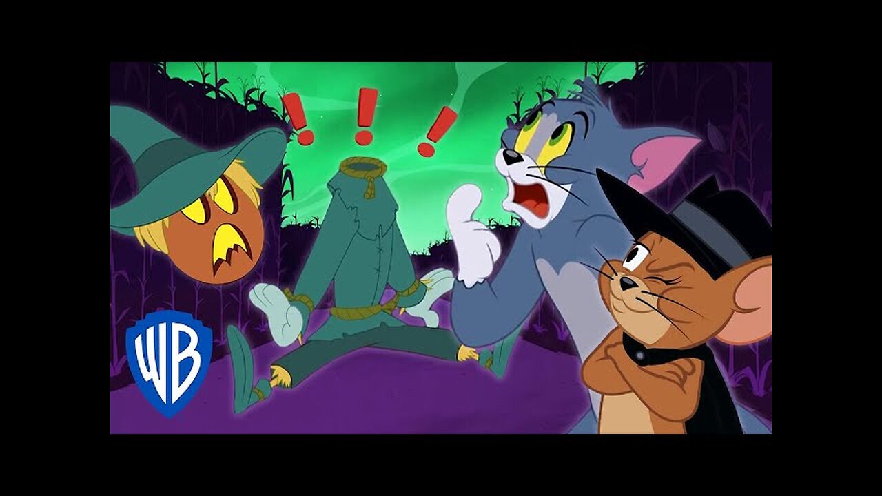 Tom & Jerry | How to Scare a Scarecrow 🎃 | @WB Kids