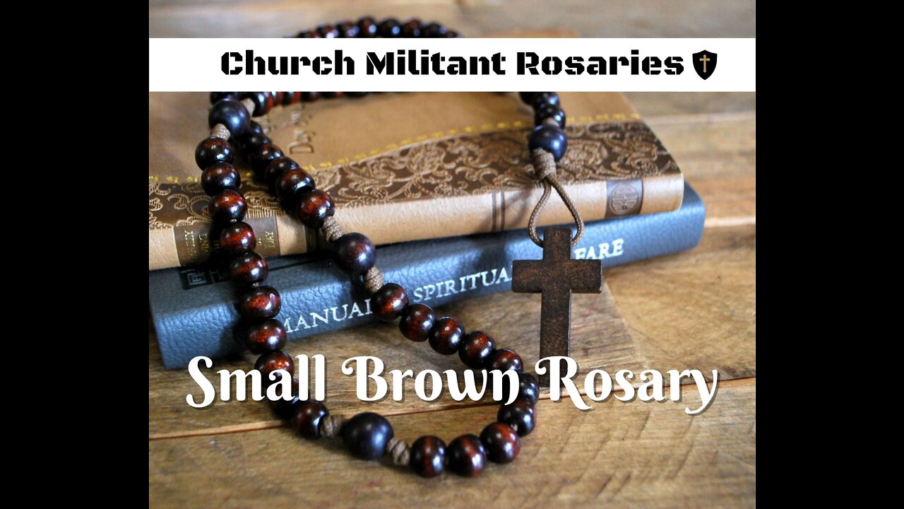 Small Brown Rosary - How it's Made