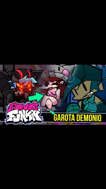 MENINA Demonio no Friday Night Funkin | VS Beepie #shorts