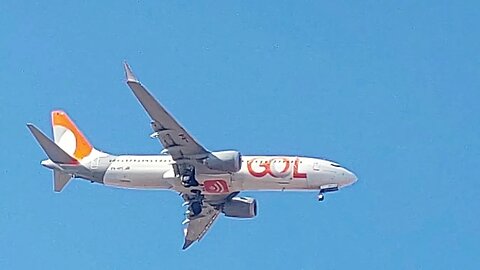 Boeing 737 MAX 8 PS-GPC vindo do Rio de Janeiro(Galeão) para Fortaleza