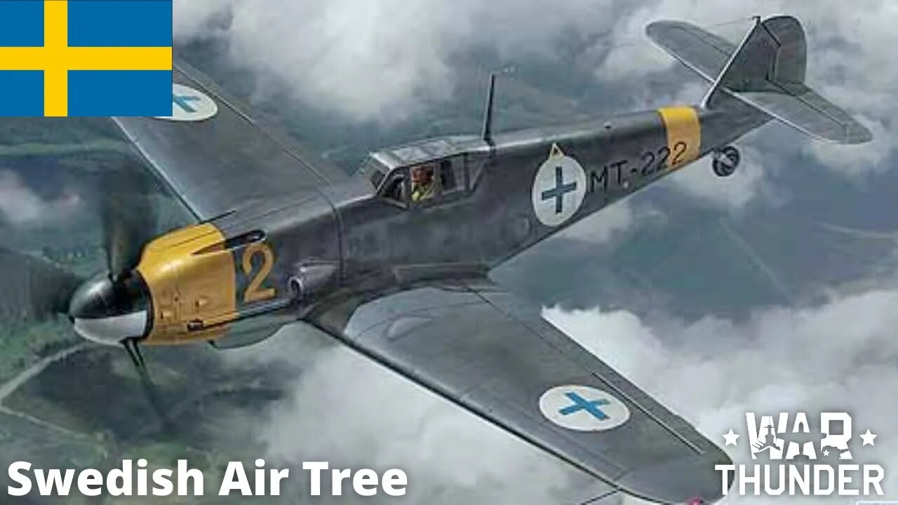 War Thunder Swedish air tree EP: 3 Atomic Thunder/ Grind rank 5