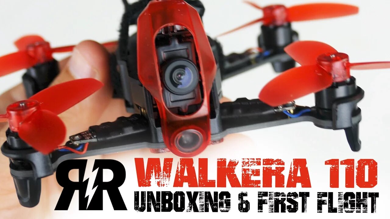 Walkera Rodeo 110 Unboxing & First Flight