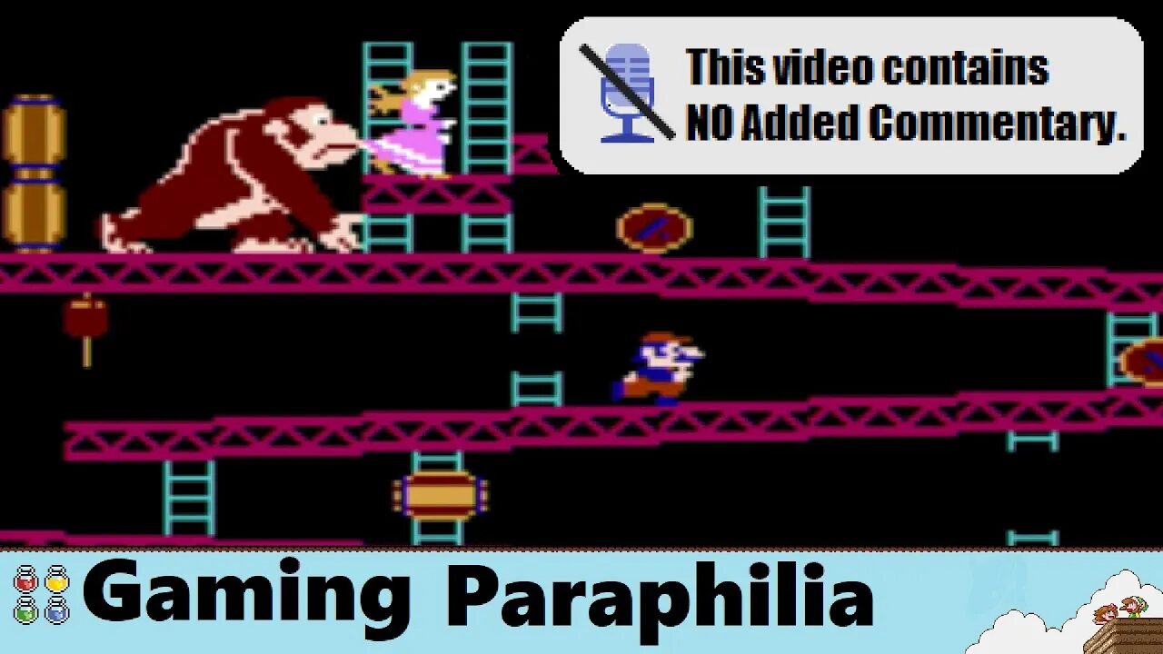 NES Donkey Kong Score Attempt | Gaming Paraphilia | No Commentary