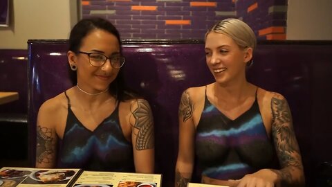 Going Out In Bodypaint - Who Realizes It's Just Paint?