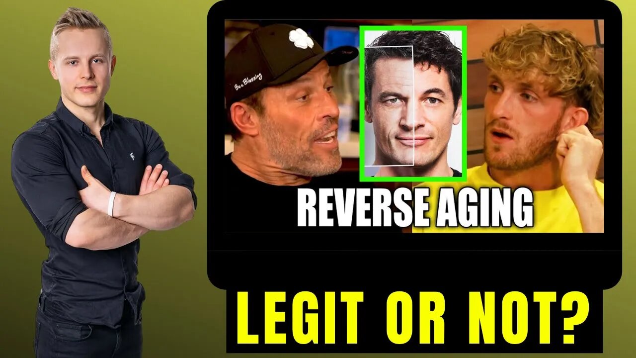 TONY ROBBINS REVEALS HOW TO REVERSE AGING - My Reaction and Analysis