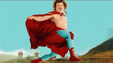 Q drops in Nacho Libre (2006)