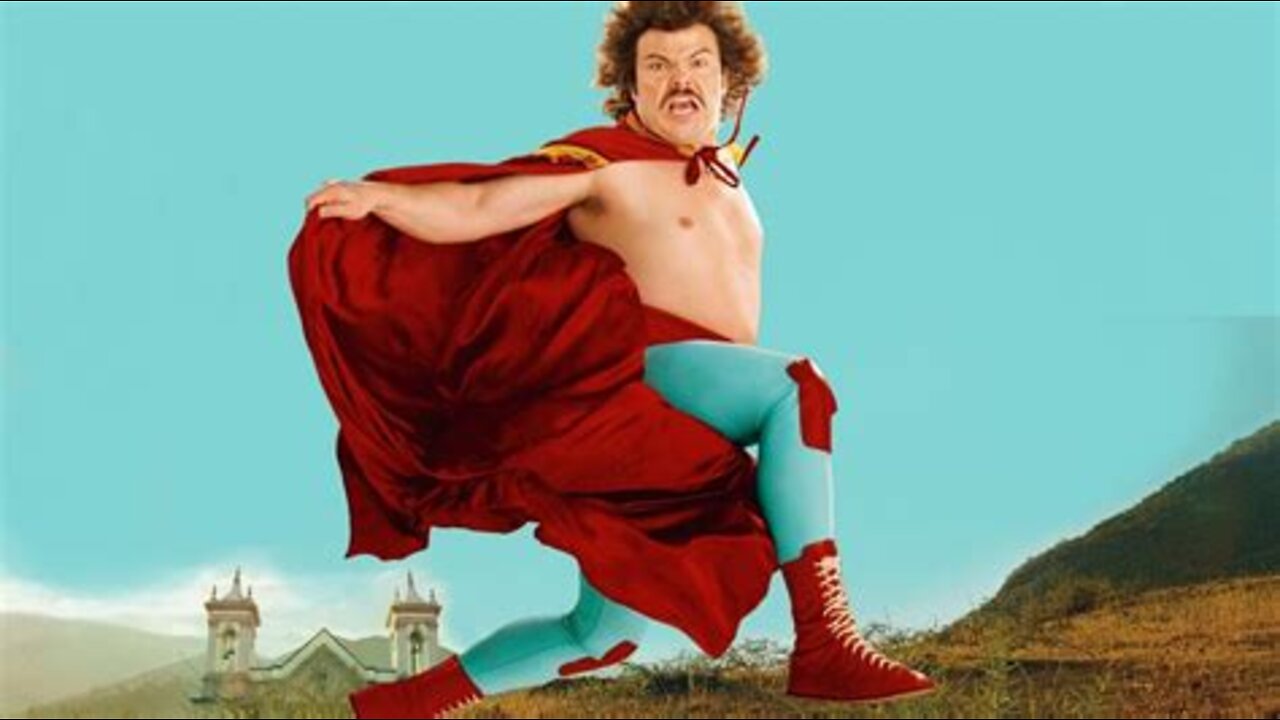 Q drops in Nacho Libre (2006)