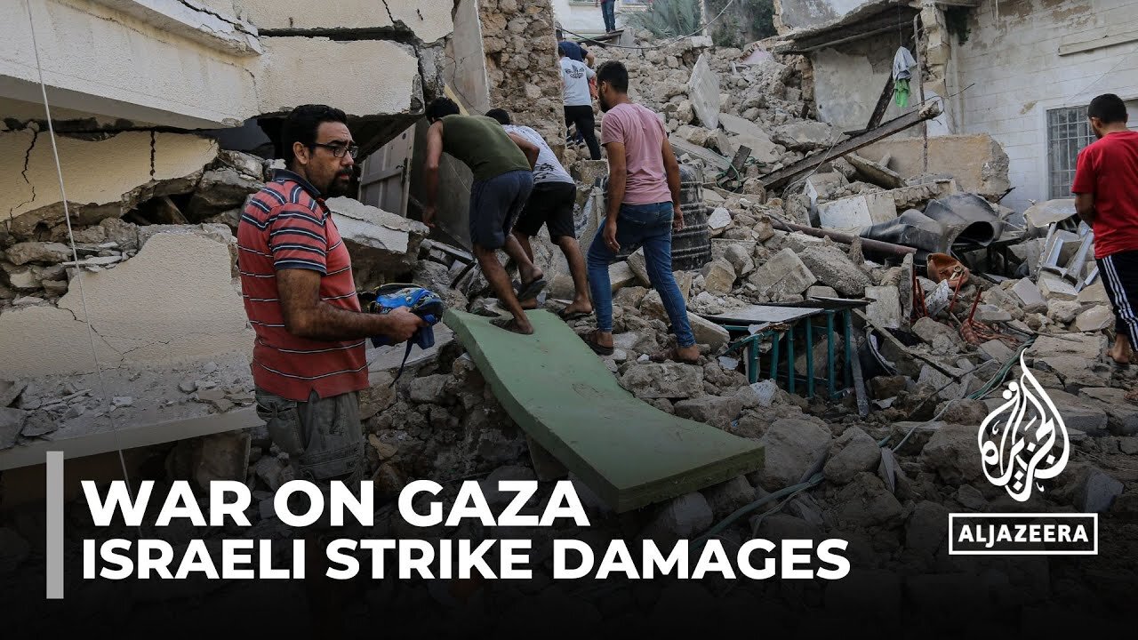 War on Gaza_ Israeli strike damages enclave's oldest church