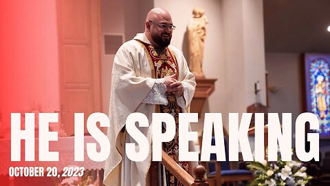 Listening to God Speak - School Mass | Fr. Patrick Schultz