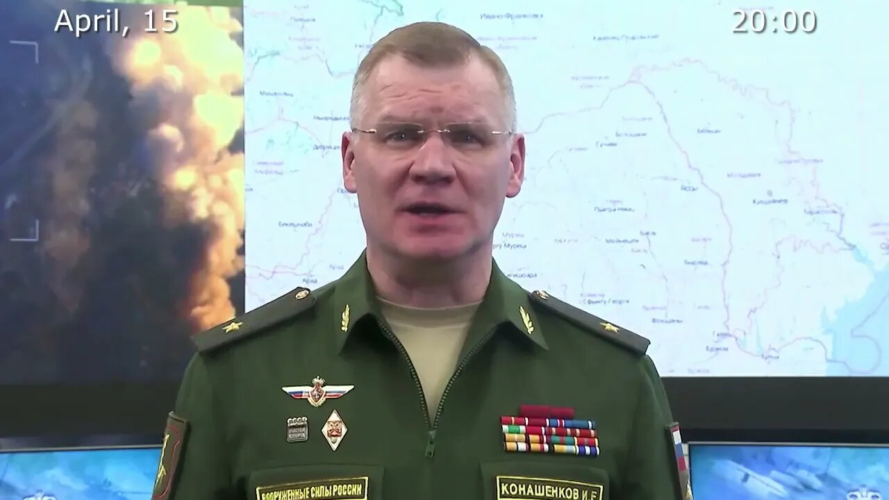 Russia's MoD April 15th Nightly Special Military Operation Status Update!