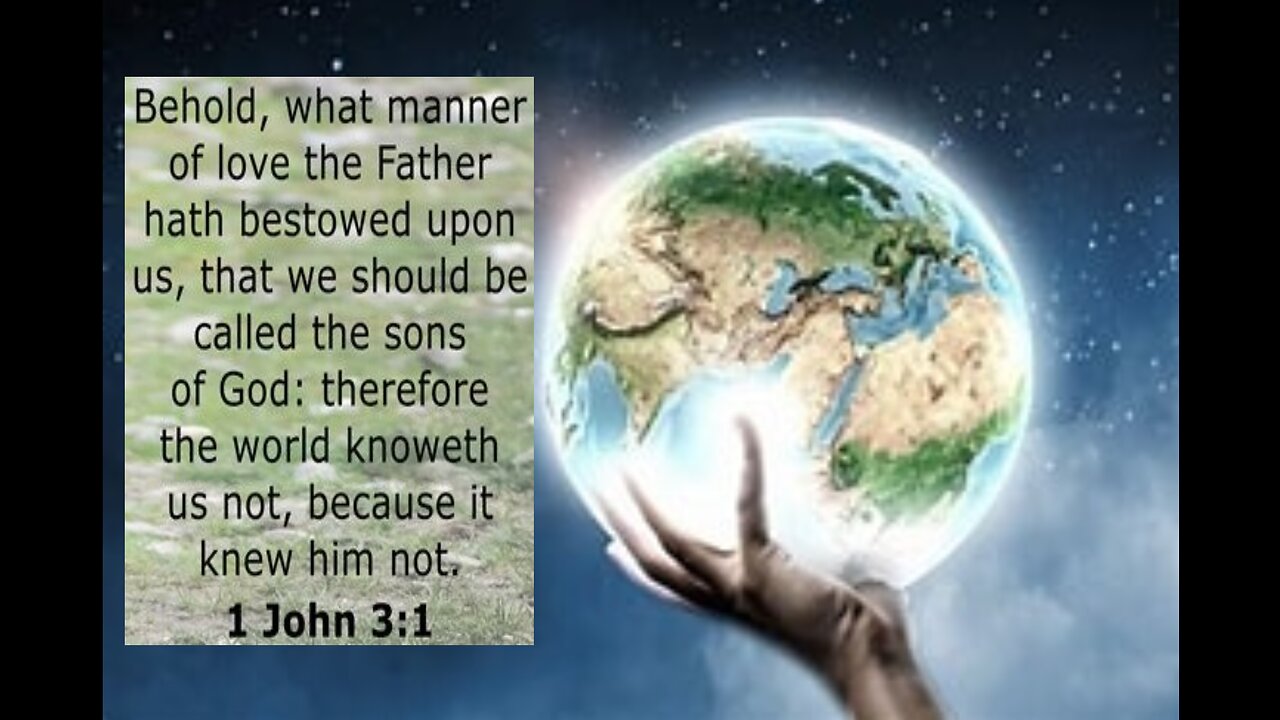 THE WORLD KNOWETH US NOT #579