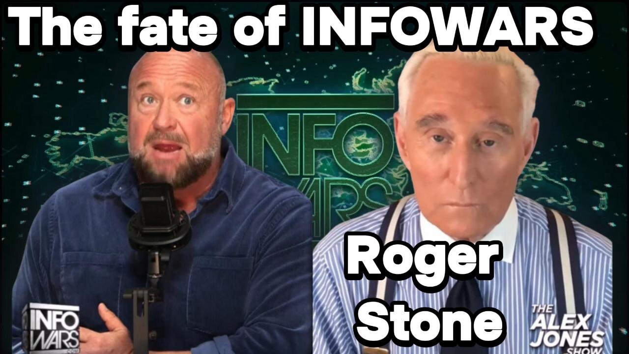 Roger Stone Joins Alex Jones to discuss the attempted take down of INFOWARS