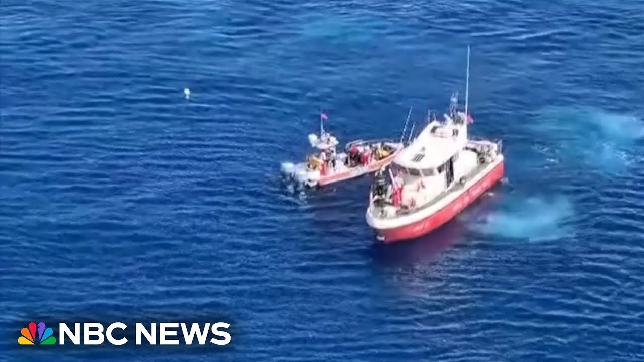 Luxury superyacht sinks off Sicily with 22 people on board after hurricane-like storm