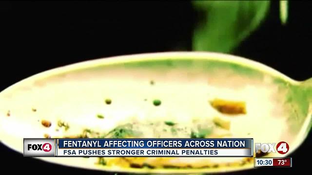 Fentanyl affecting officers across the nation