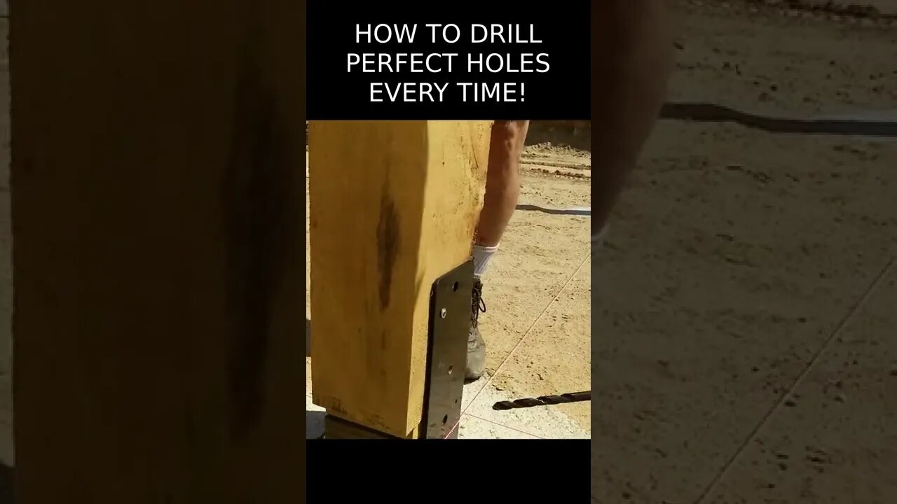 DRILL Perfect Holes EVERY TIME!