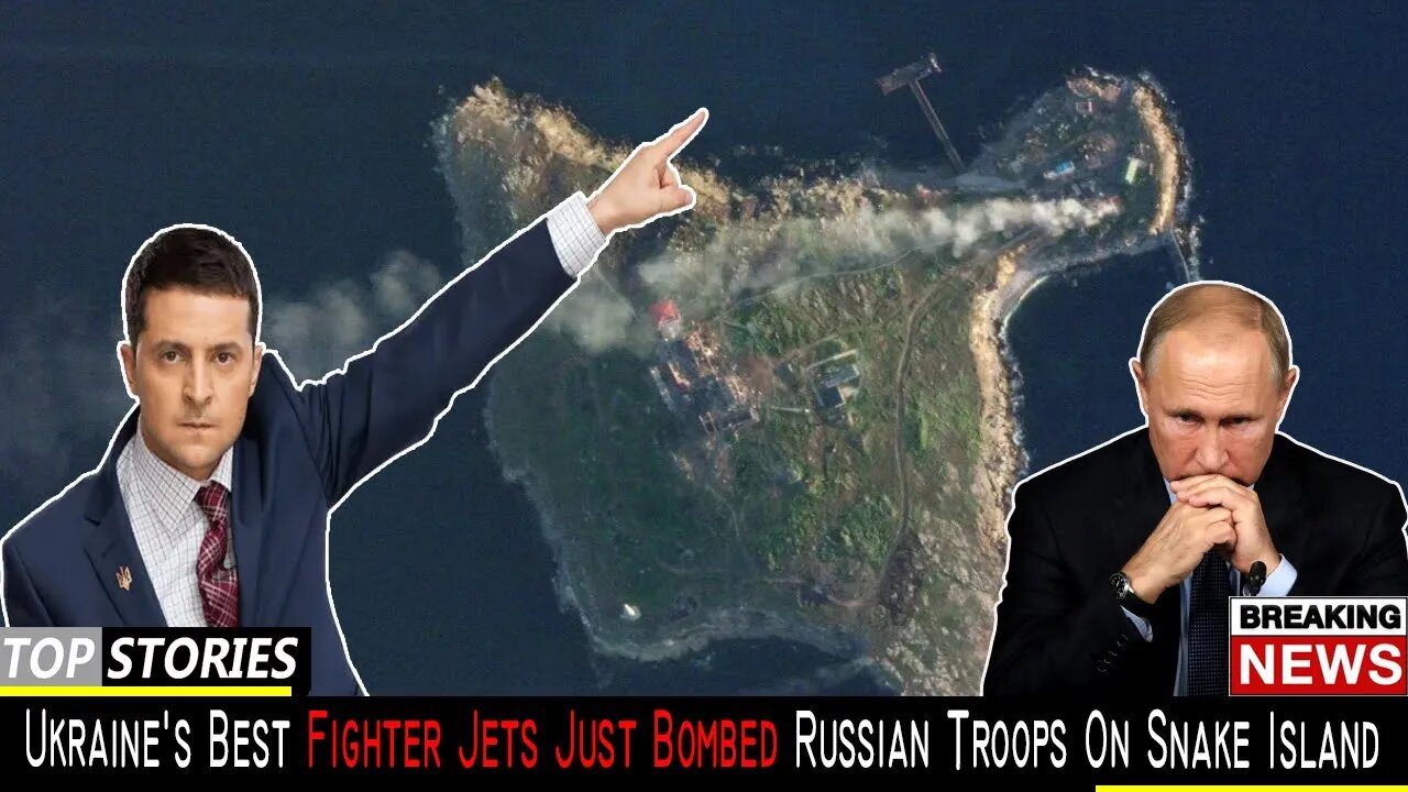 15 minutes ago : Ukraine succeeded. Just destroyed the Russian Troop Headquarters on Snake Island.
