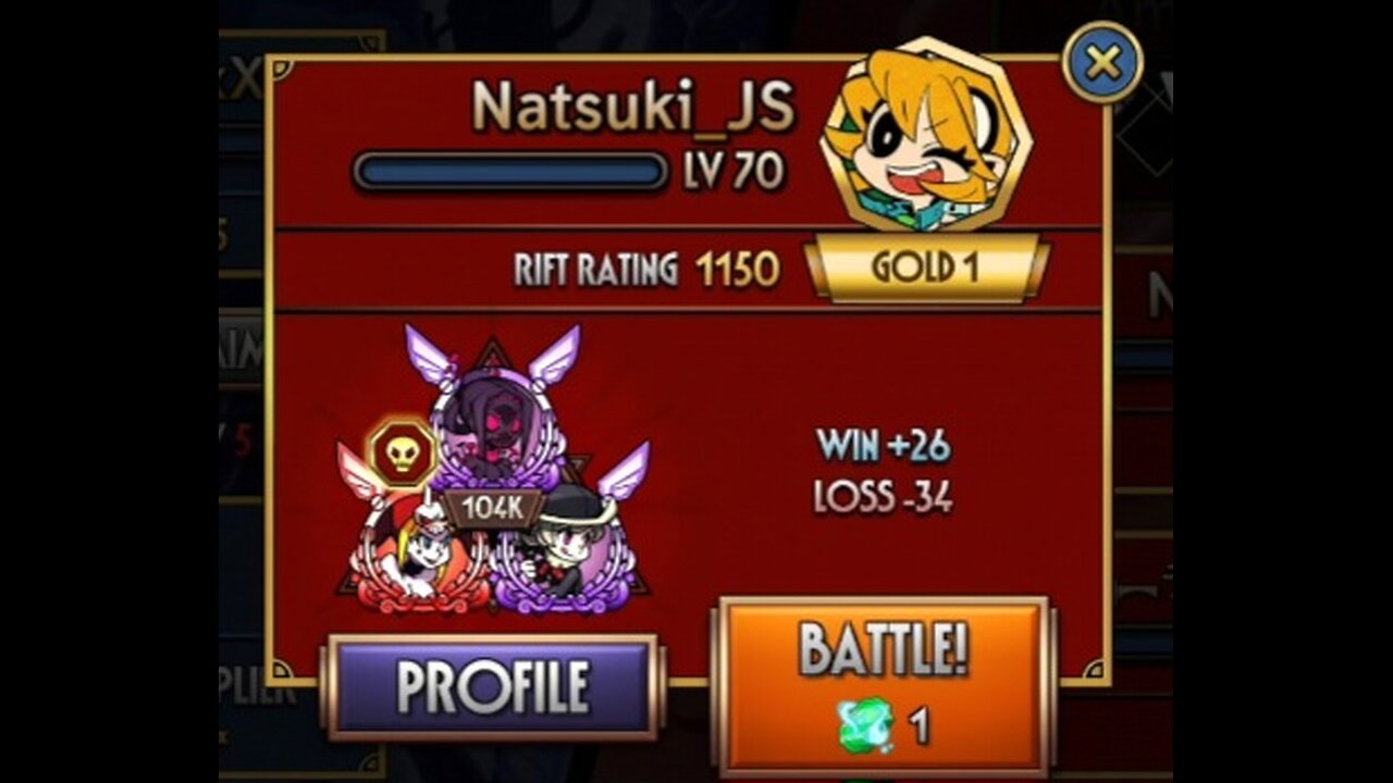 Road to Diamond Rank Skullgirls Mobile Gameplay