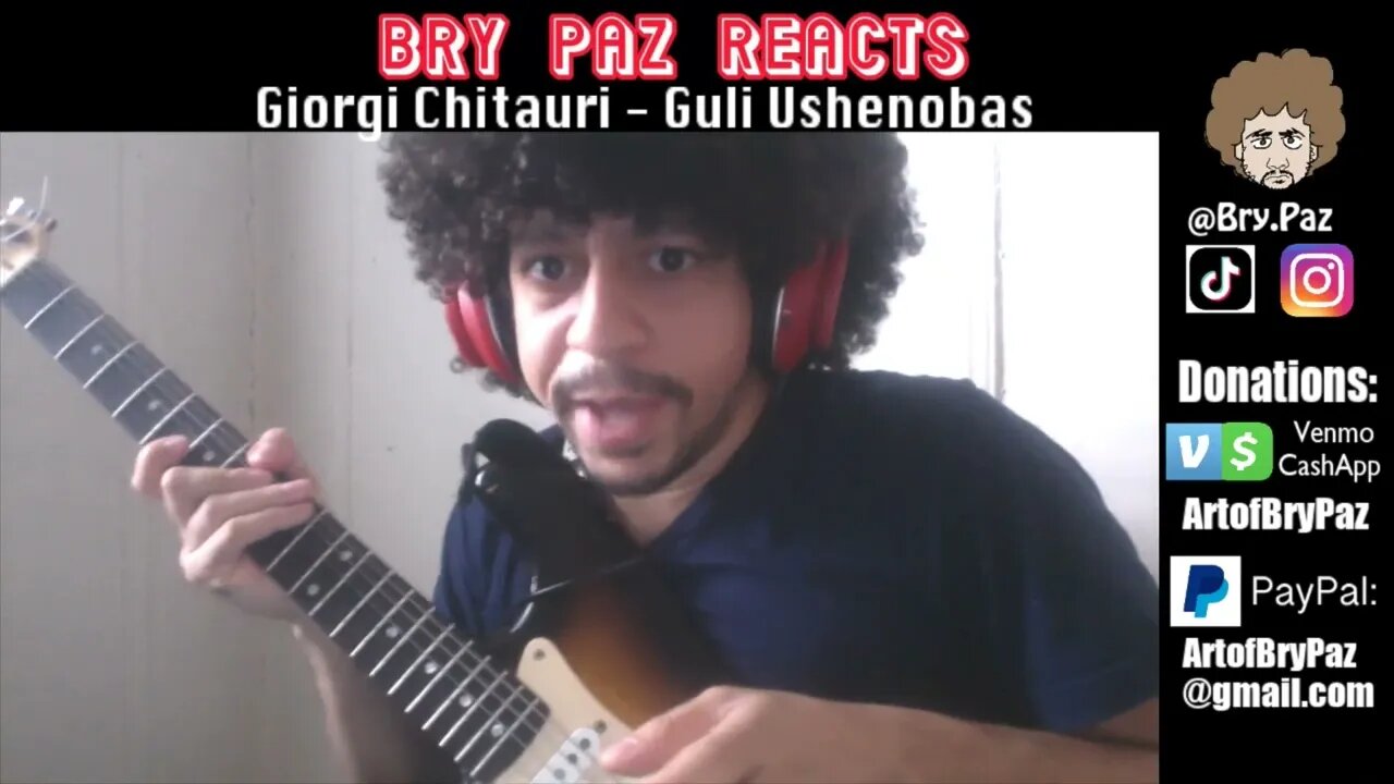 Guitarist REACTS to Giorgi Chitauri - Guli Ushenobas