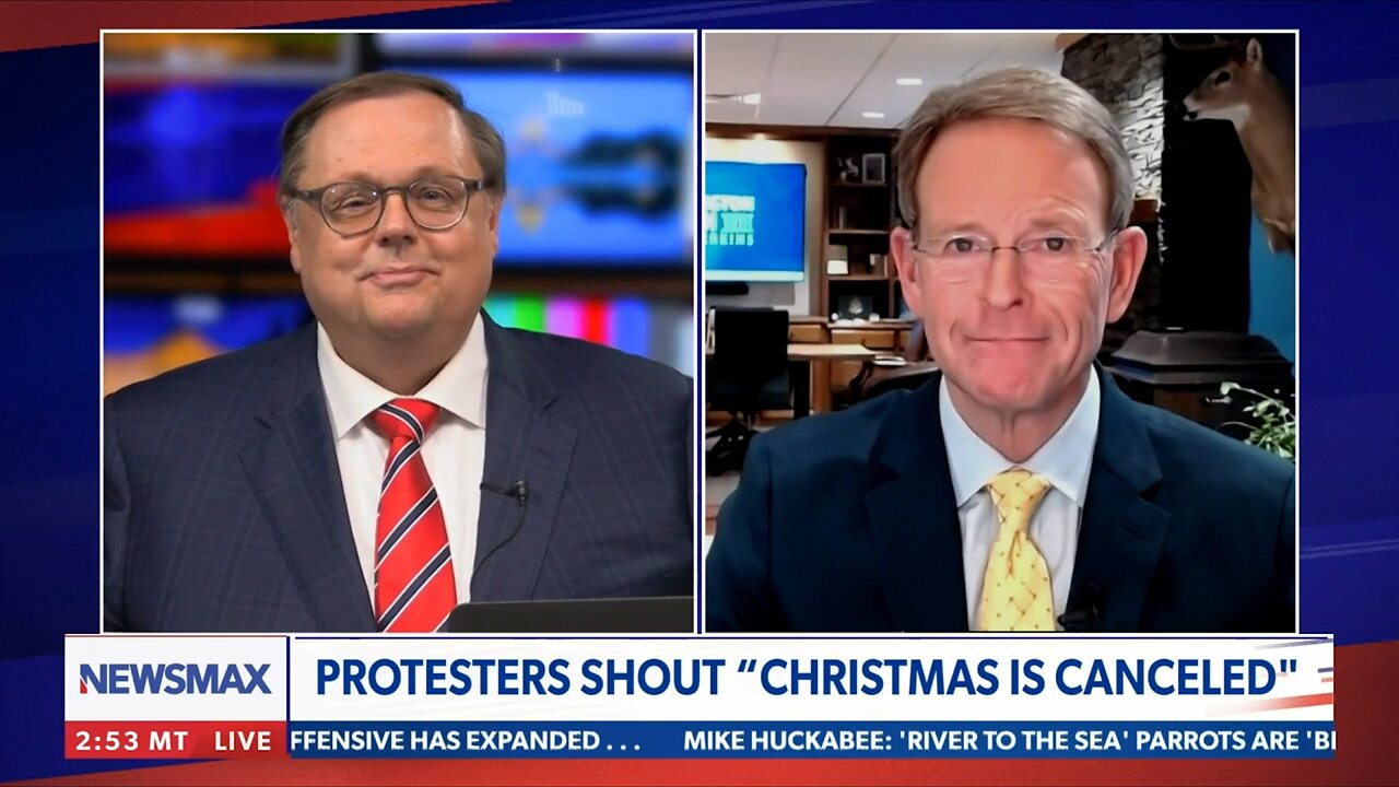 Tony Perkins on Pro-Palestinian Protestors Shutting Down Christmas