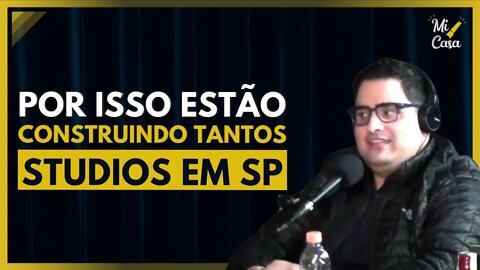 POR ISSO ESTÃO CONSTRUINDO TANTOS APTOS STUDIO EM SP 🌆 | Cortes do Mi Casa